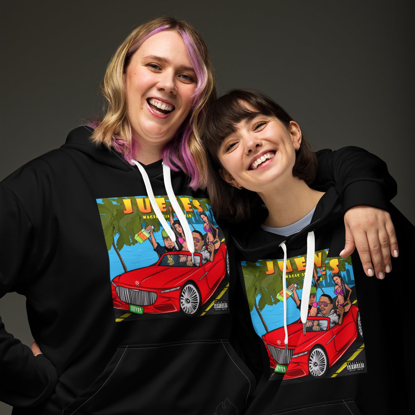 Jueves Unisex Black Hoodie