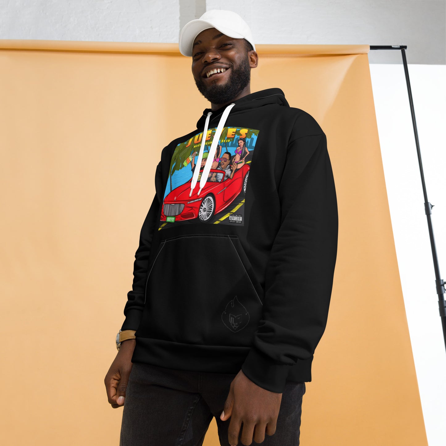 Jueves Unisex Black Hoodie