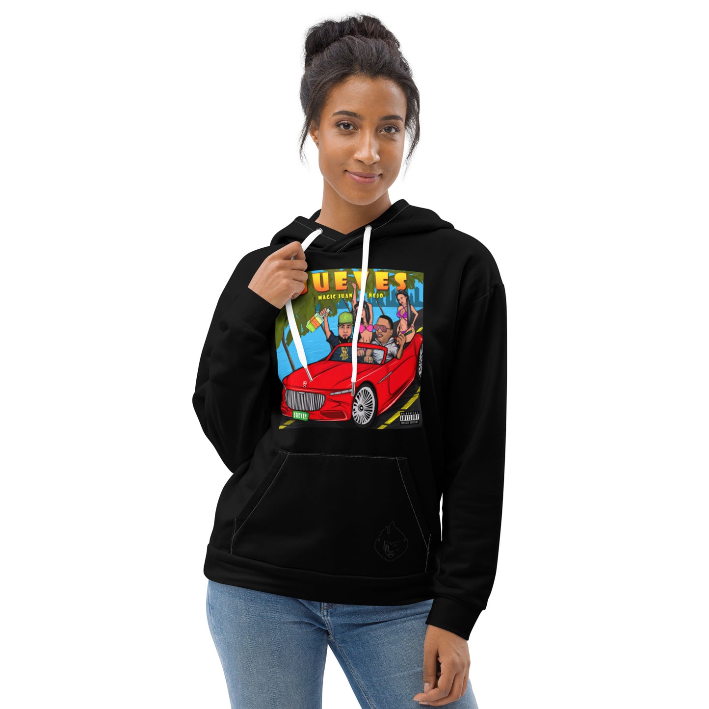 Jueves Unisex Black Hoodie
