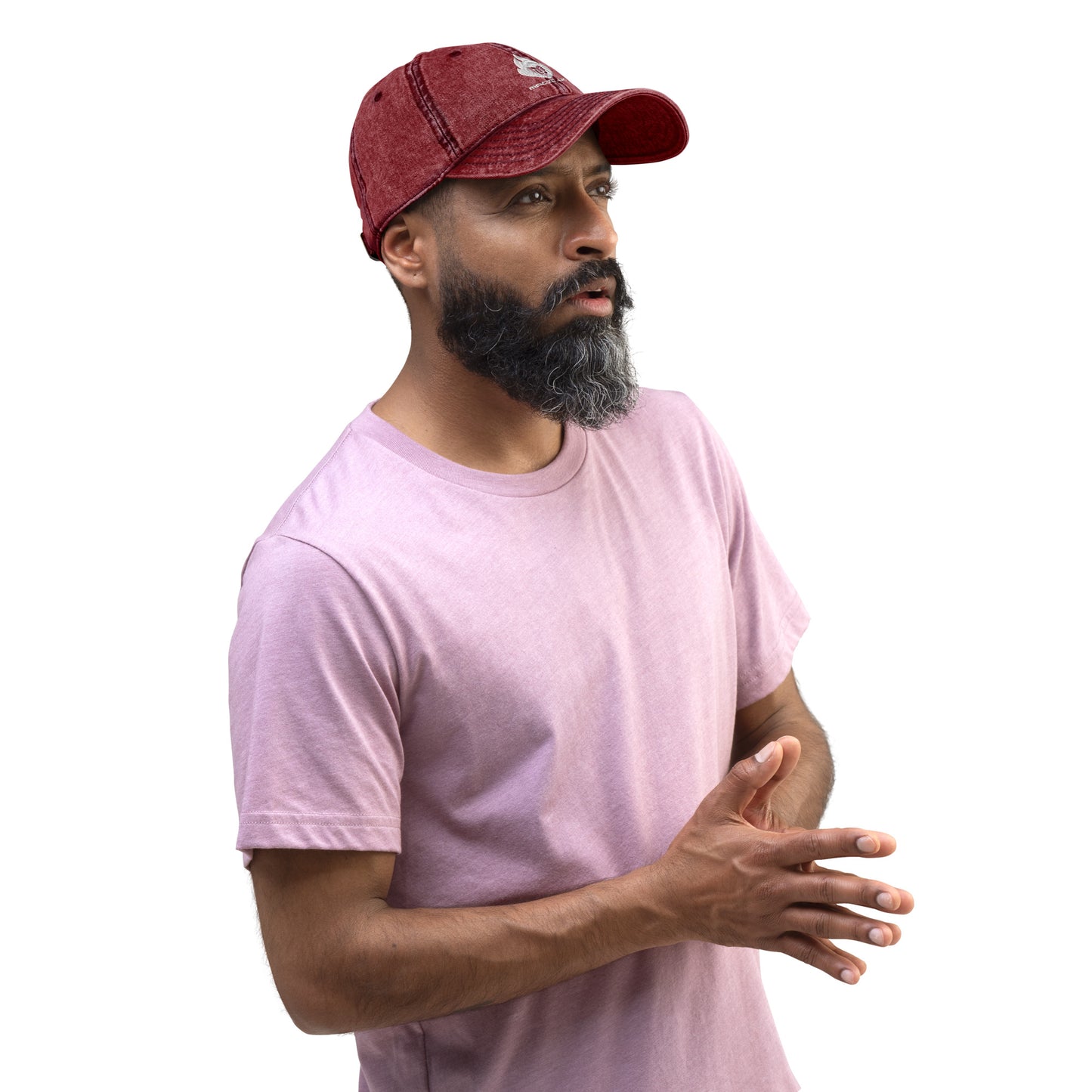 MJ Fire Logo Vintage Twill Cap