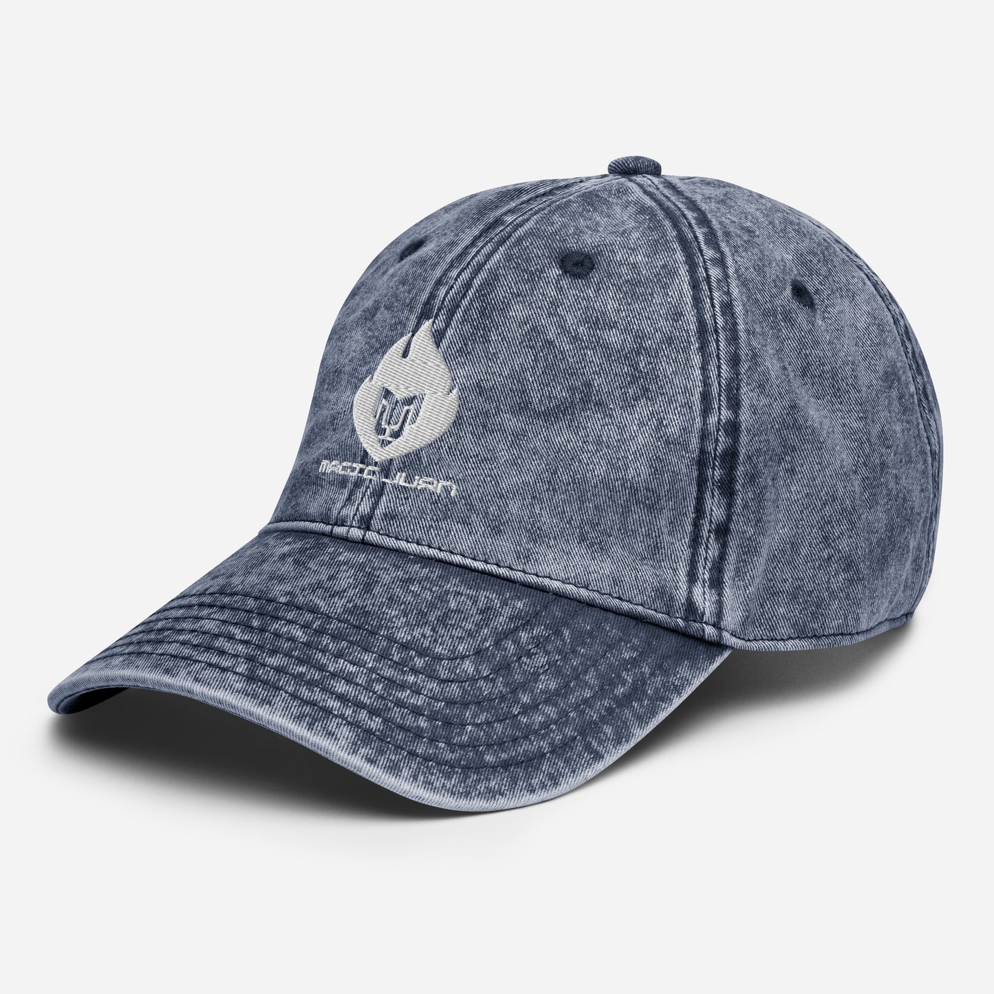 MJ Fire Logo Vintage Twill Cap