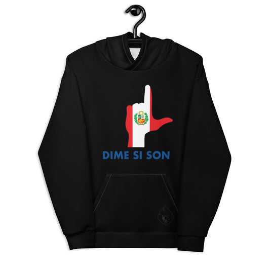 Peru ¡Qué paja! Dime Si Son Hoodie