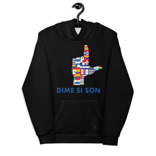 Latino America Flags Dime Si Son Hoodie