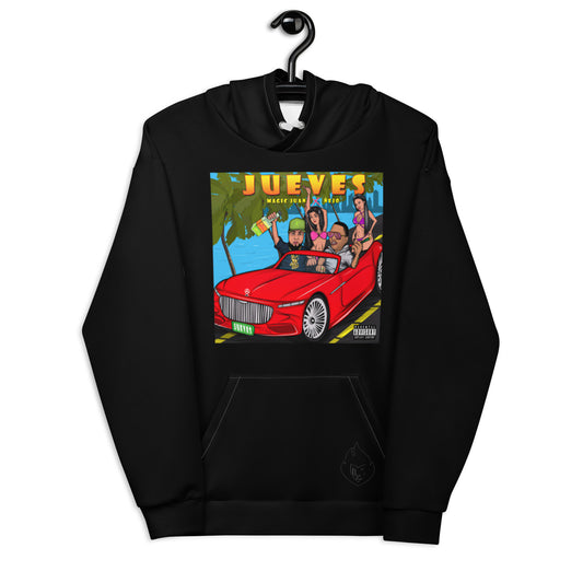 Jueves Unisex Black Hoodie