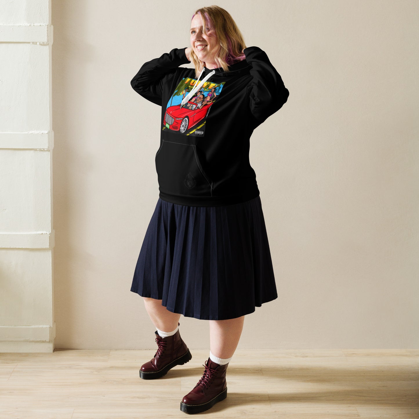 Jueves Unisex Black Hoodie