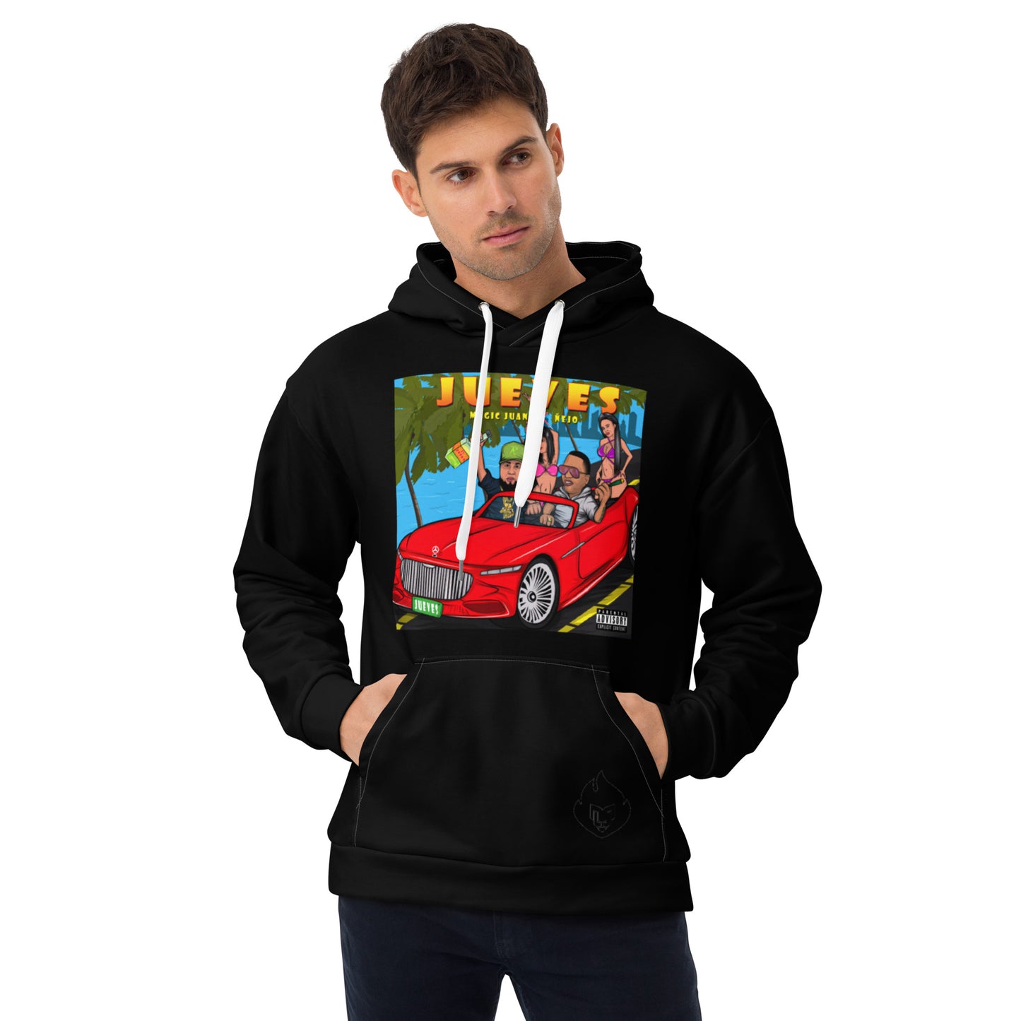 Jueves Unisex Black Hoodie